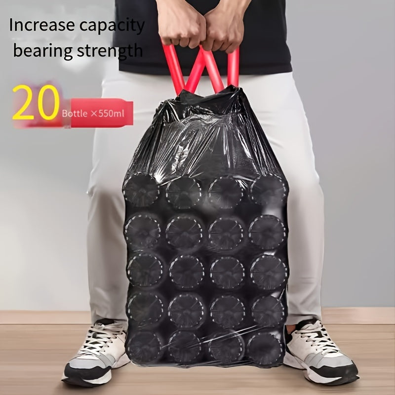 100-Count Heavy-Duty Black Drawstring Refuse/Bin Bags