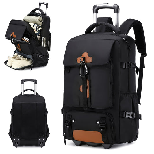 Ultimate Versatile Rolling Backpack – Perfect Cabin Bag for Business & Leisure!