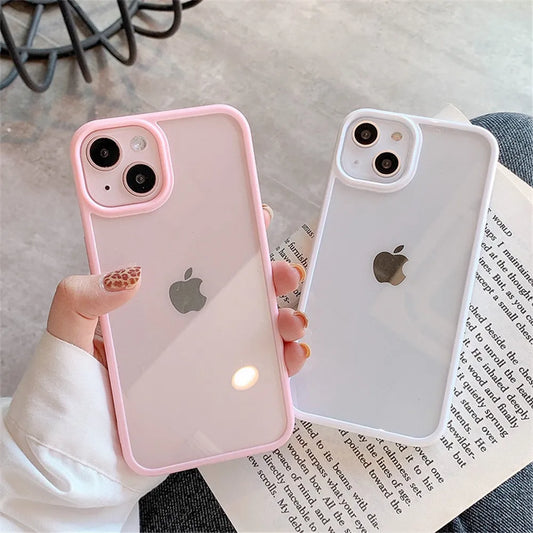 Candy Shockproof Silicone Cover iPhone 14, 15 and 16 models