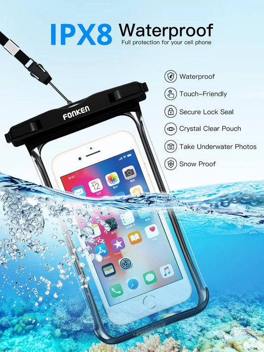 Full View Waterproof Case for Phone Underwater