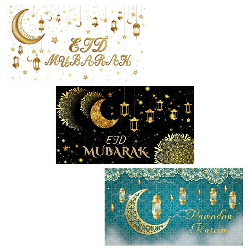 Eid Mubarak Ramadan Kareem Backdrop