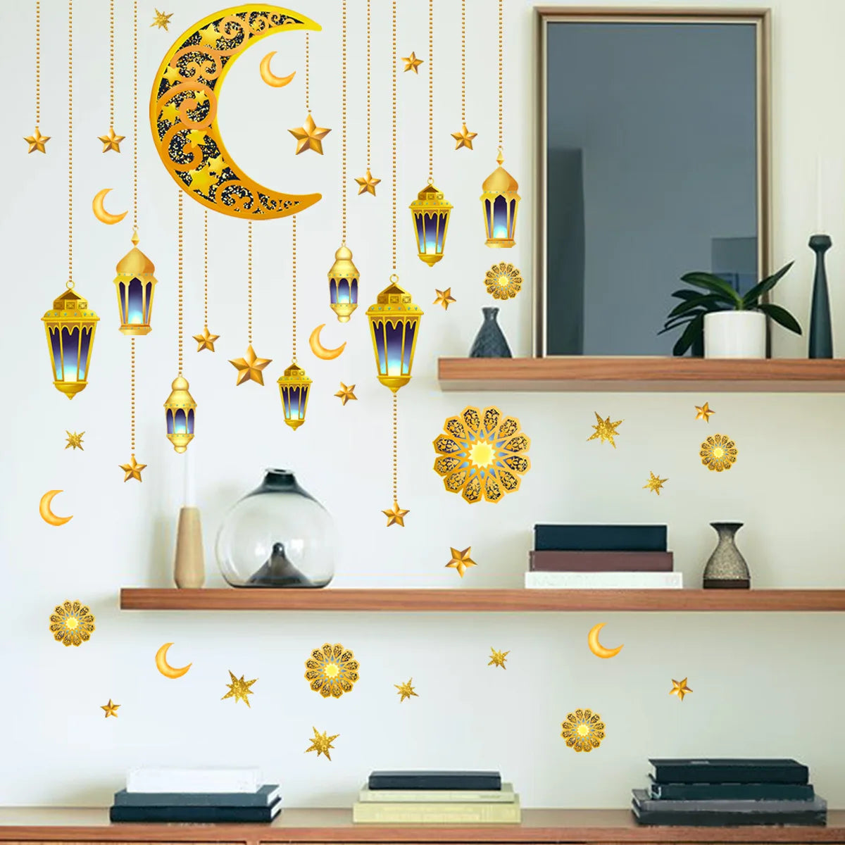 2025 Ramadan or Eid Decoration Wall Stickers