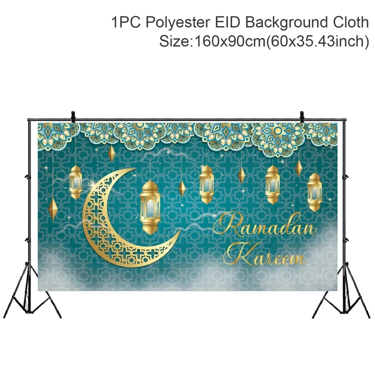 Eid Mubarak Ramadan Kareem Backdrop