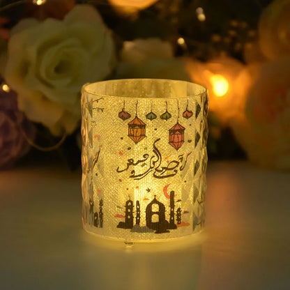 Ramadan Kareem and Eid Led Candle Light