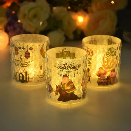 Ramadan Kareem and Eid Led Candle Light