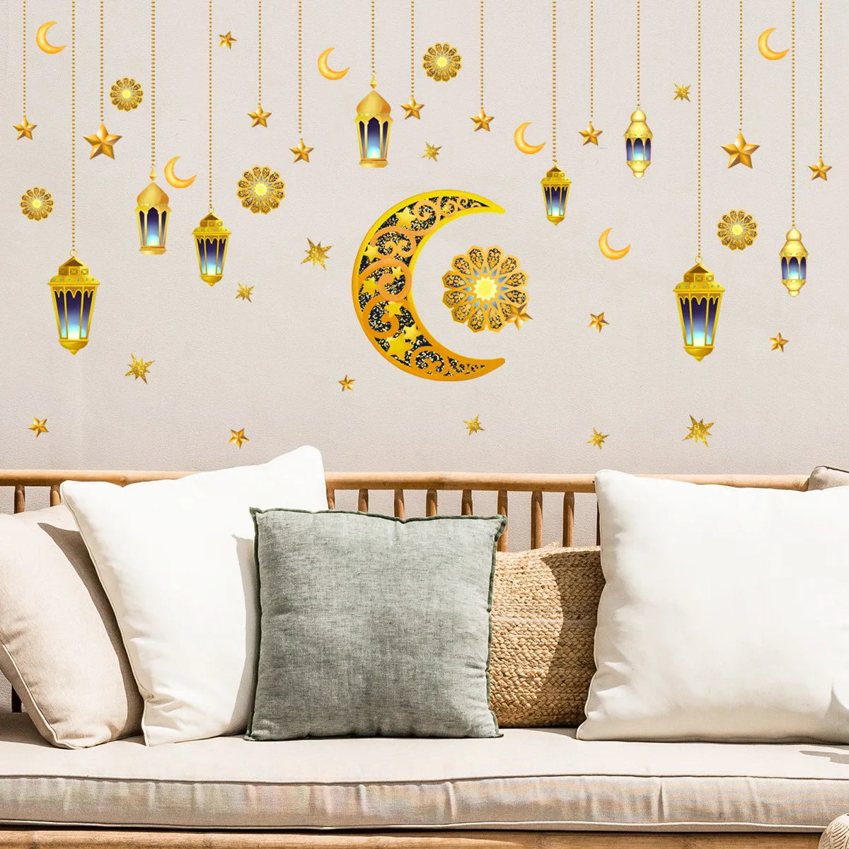 2025 Ramadan or Eid Decoration Wall Stickers