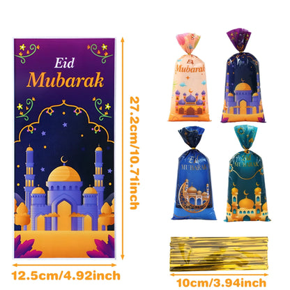 Ramadan and Eid Mubarak Candy Gift Packing Bags