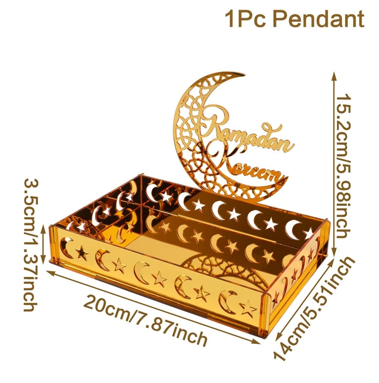 Ramadan Tray Table Centerpieces