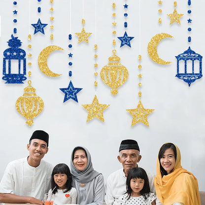 RAMADAN & EID Mubarak Swirl Banner