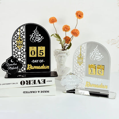 Ramadan Countdown Calendar Acrylic