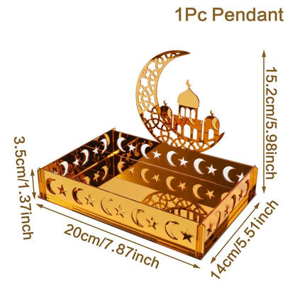 Ramadan Tray Table Centerpieces