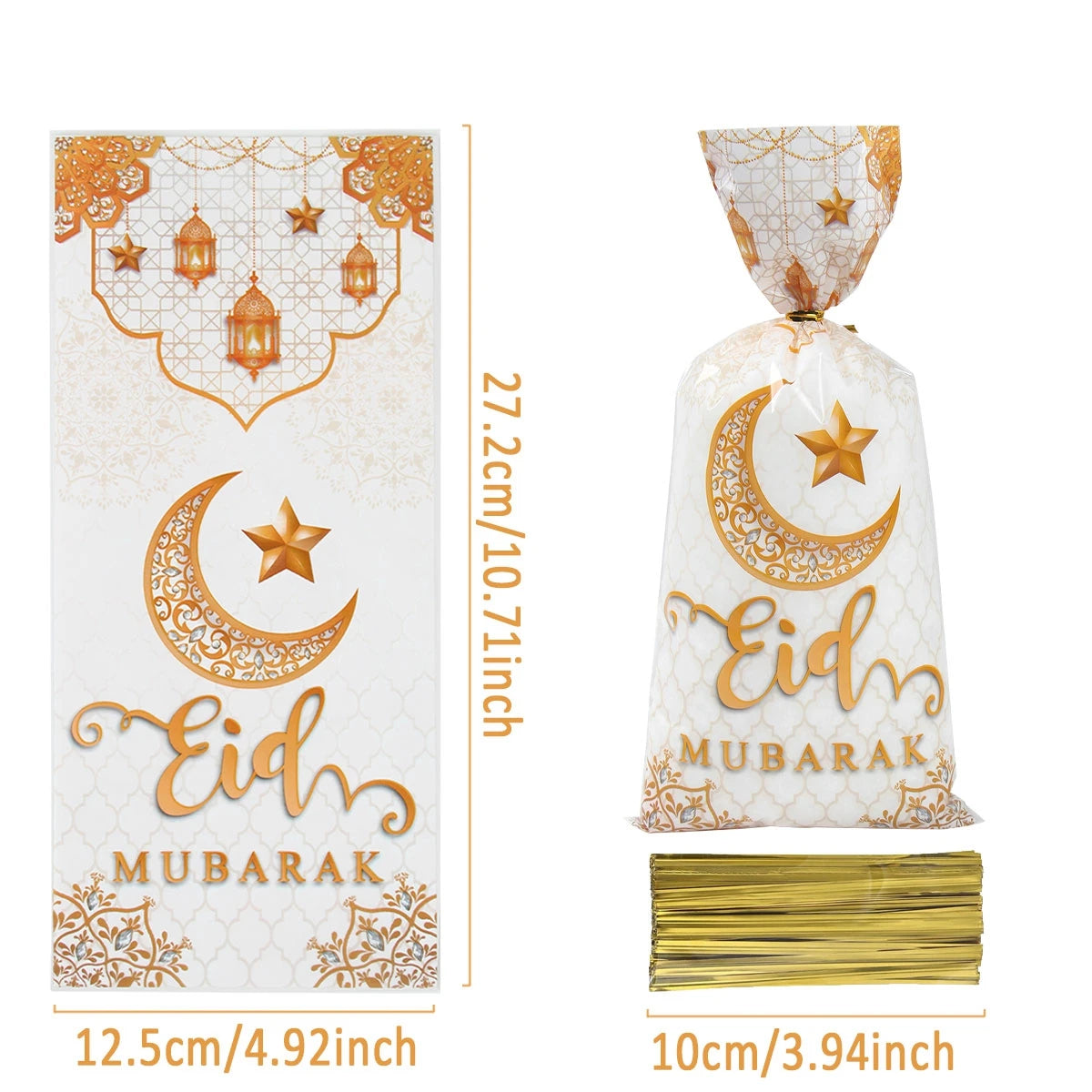 Ramadan and Eid Mubarak Candy Gift Packing Bags