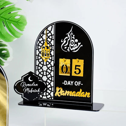 Ramadan Countdown Calendar Acrylic