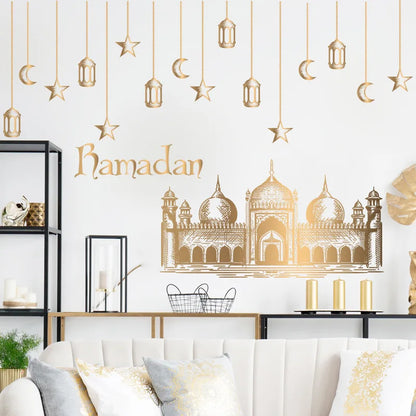 2025 Ramadan or Eid Decoration Wall Stickers