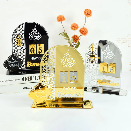 Ramadan Countdown Calendar Acrylic