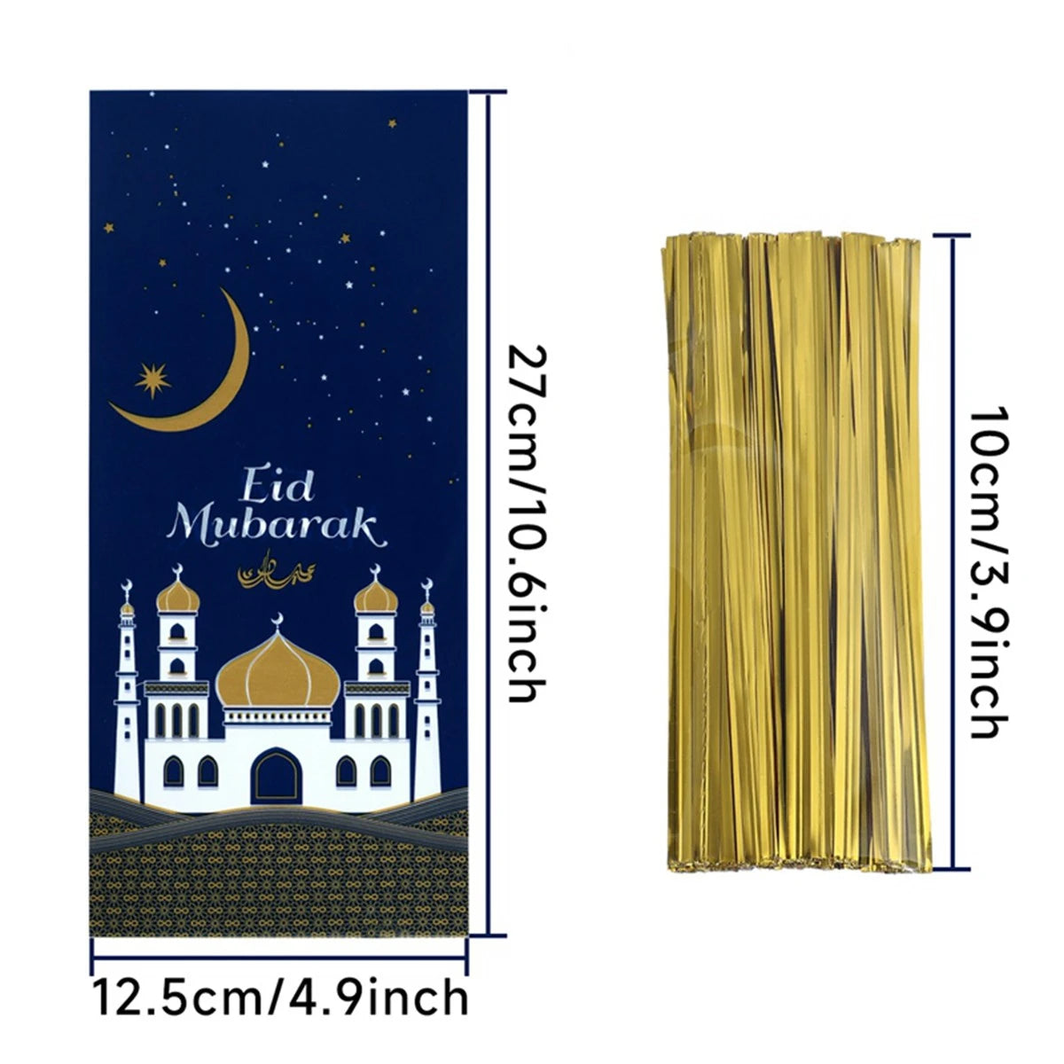 Ramadan and Eid Mubarak Candy Gift Packing Bags