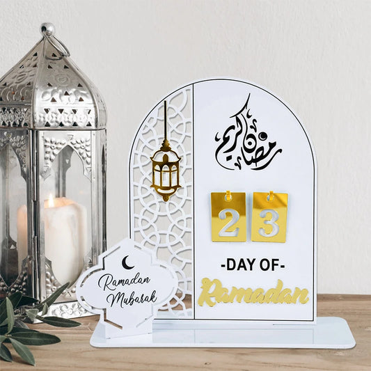 Ramadan Countdown Calendar Acrylic