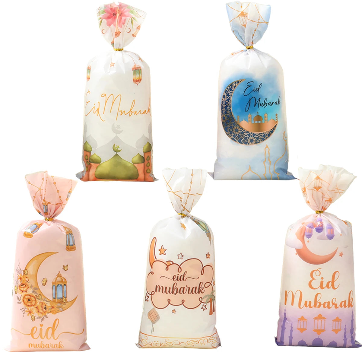 Ramadan and Eid Mubarak Candy Gift Packing Bags