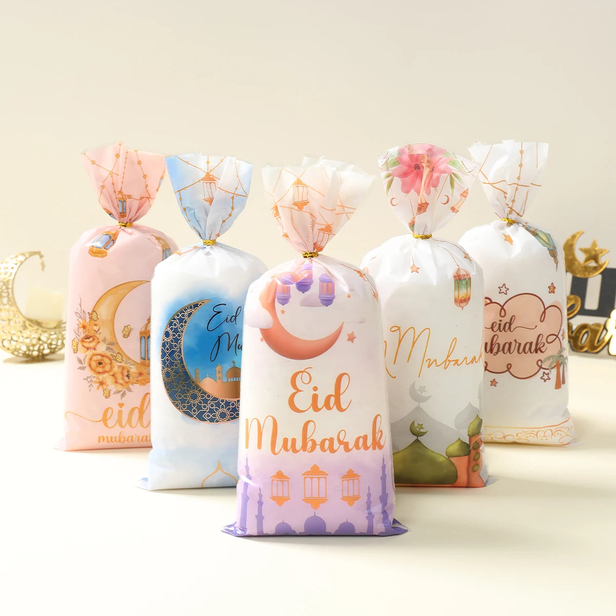 Ramadan and Eid Mubarak Candy Gift Packing Bags