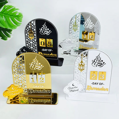 Ramadan Countdown Calendar Acrylic