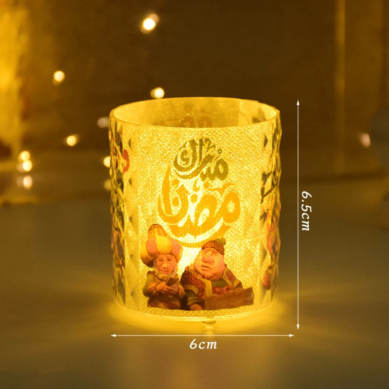 Ramadan Kareem and Eid Led Candle Light