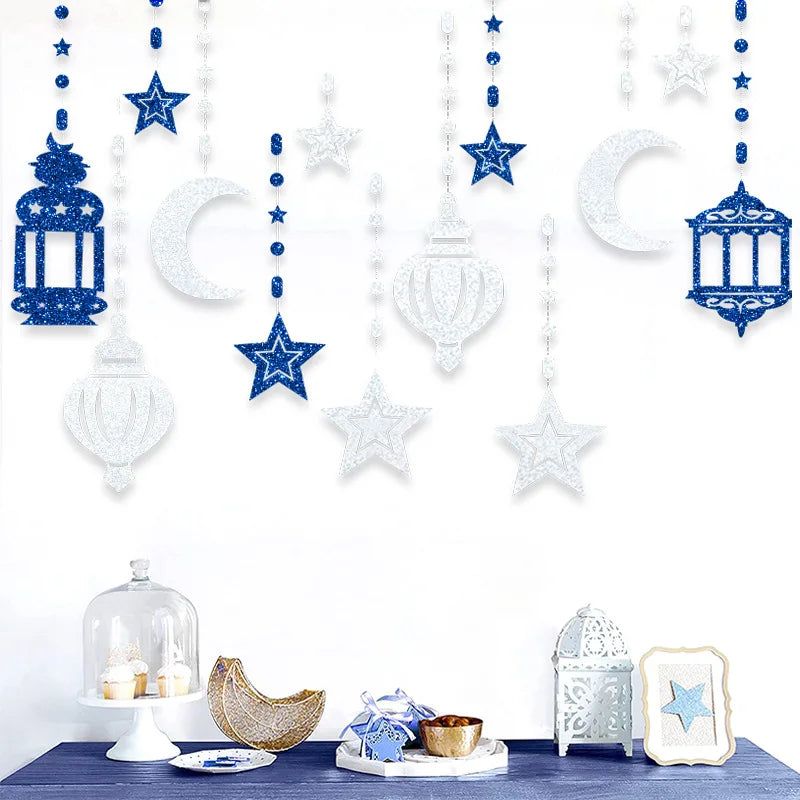 RAMADAN & EID Mubarak Swirl Banner