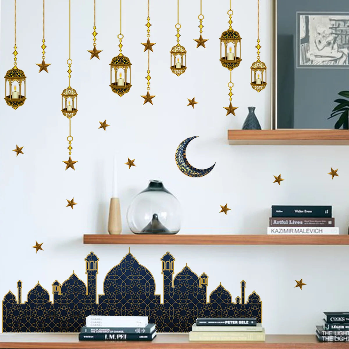 2025 Ramadan or Eid Decoration Wall Stickers