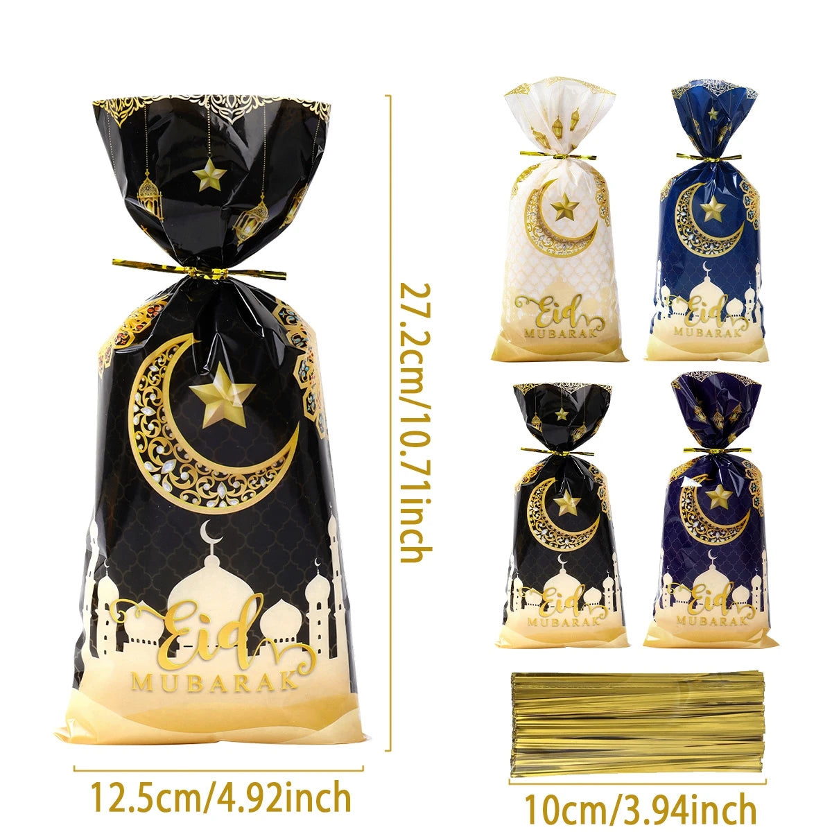 Ramadan and Eid Mubarak Candy Gift Packing Bags