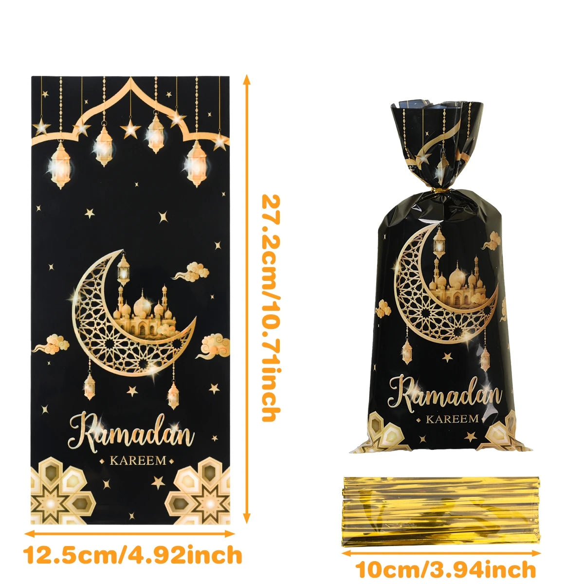 Ramadan and Eid Mubarak Candy Gift Packing Bags