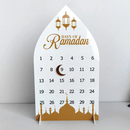 Ramadan Advent Countdown Calendar Acrylic