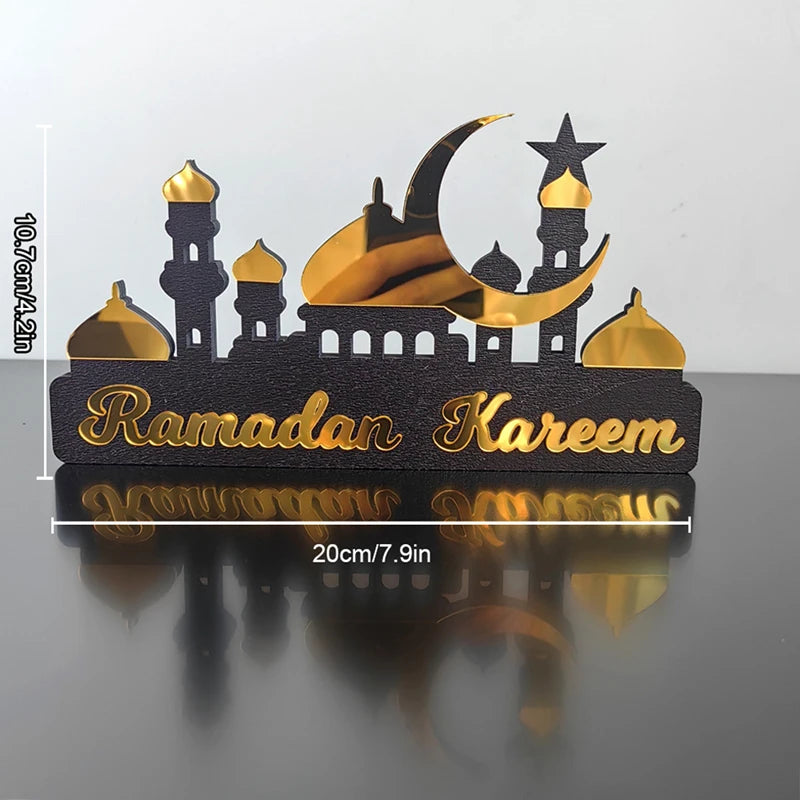 2025 Ramadan Kareem Wooden and Acrylic Ornaments