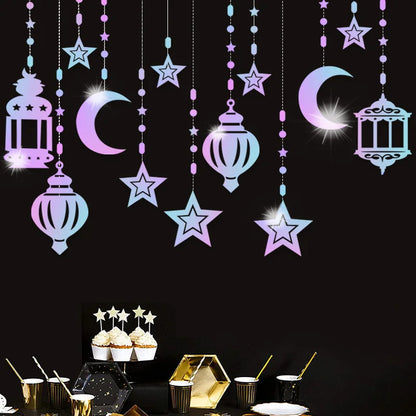 RAMADAN & EID Mubarak Swirl Banner