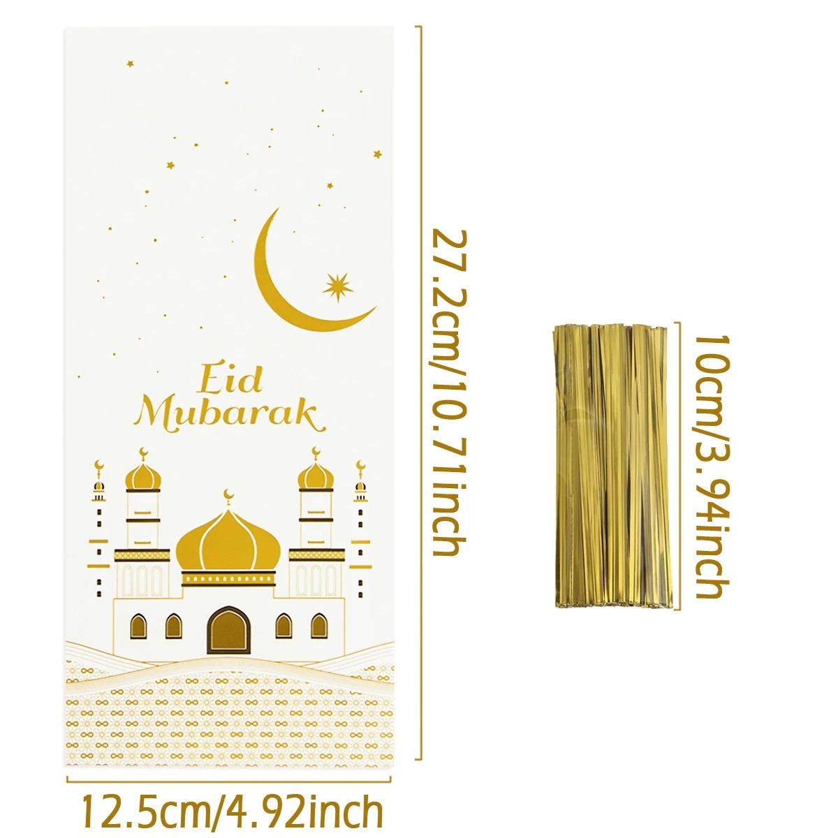 Ramadan and Eid Mubarak Candy Gift Packing Bags