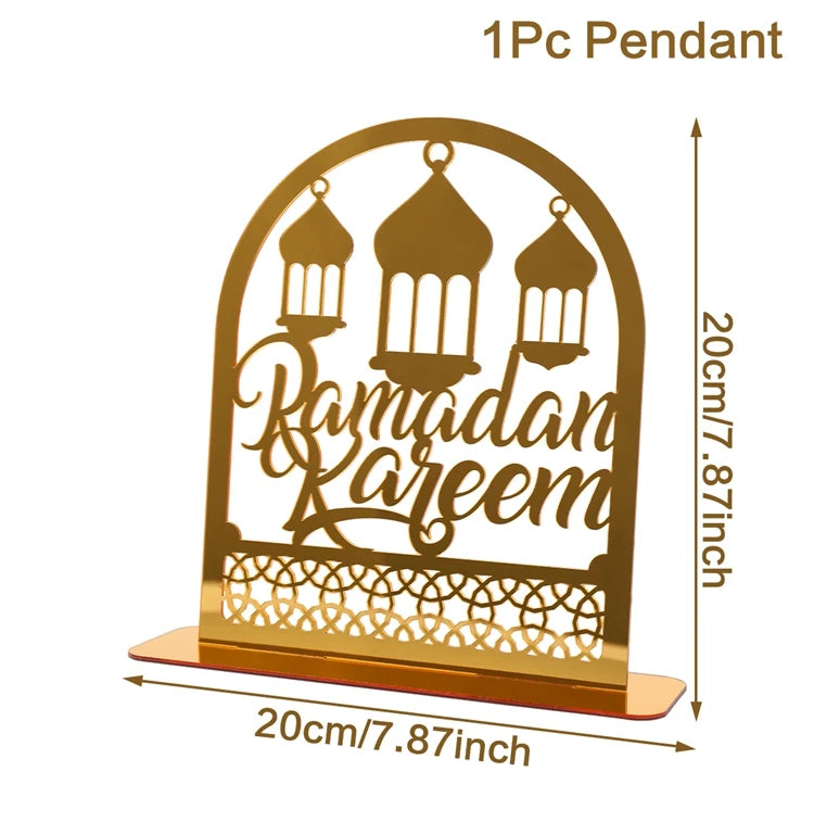 Ramadan Tray Table Centerpieces