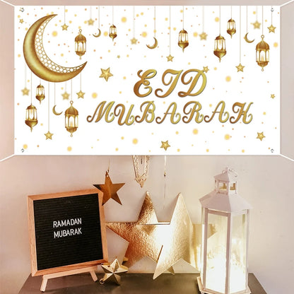 Eid Mubarak Ramadan Kareem Backdrop