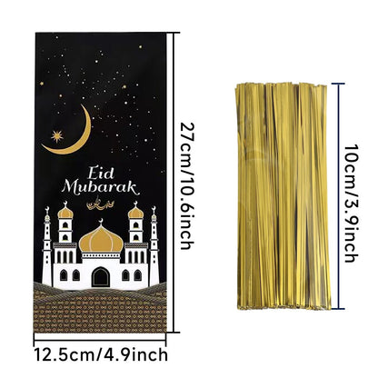 Ramadan and Eid Mubarak Candy Gift Packing Bags