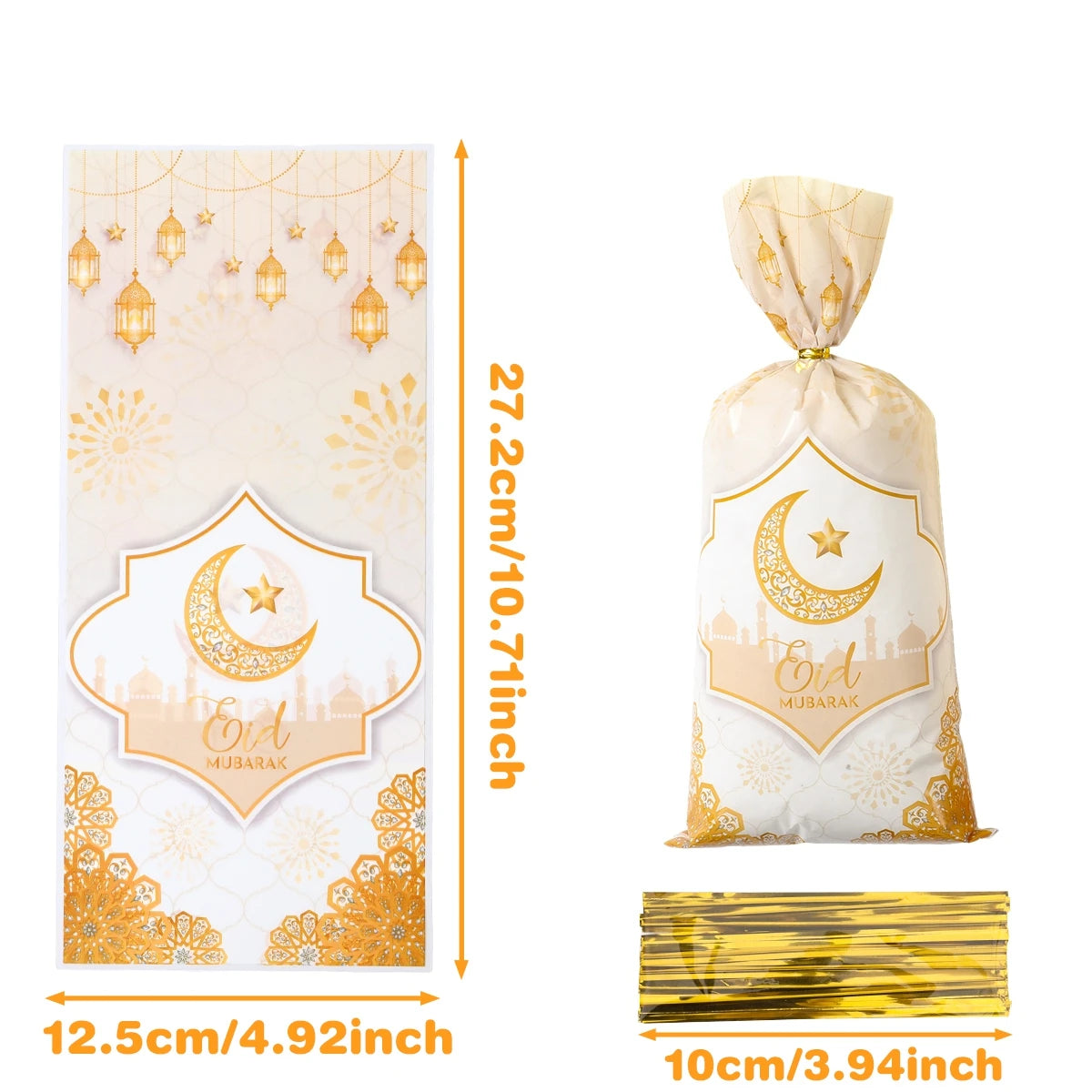 Ramadan and Eid Mubarak Candy Gift Packing Bags