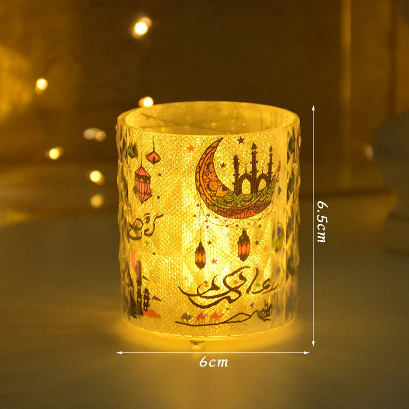 Ramadan Kareem and Eid Led Candle Light