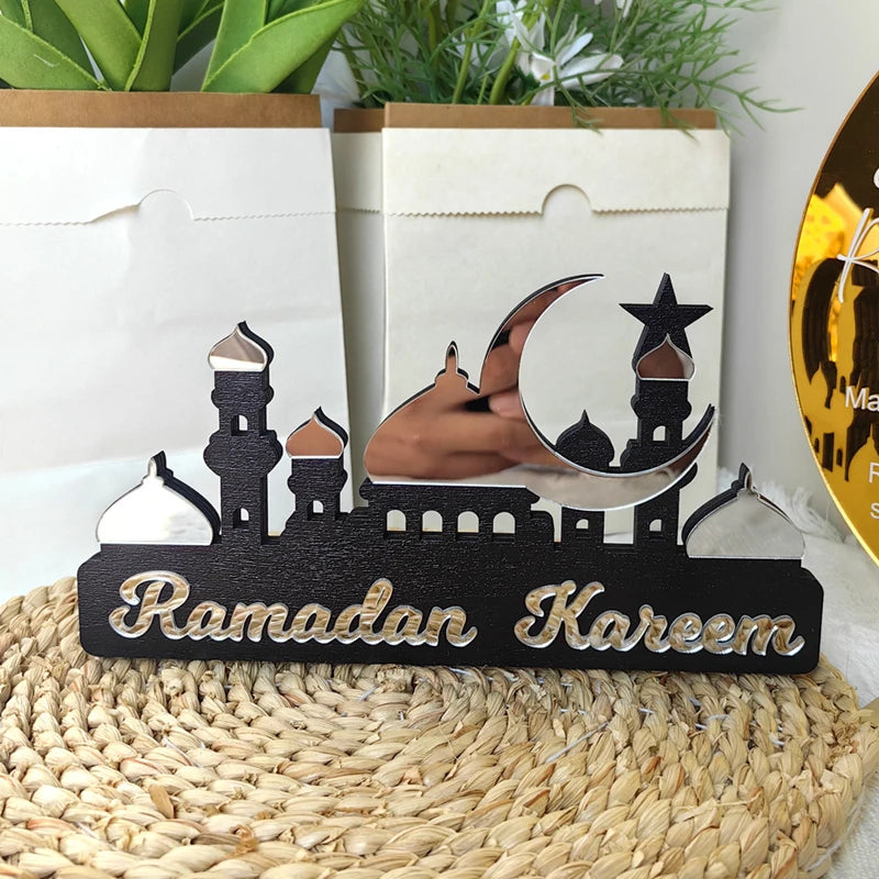 2025 Ramadan Kareem Wooden and Acrylic Ornaments