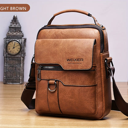 Mens Leather Crossbody Bag