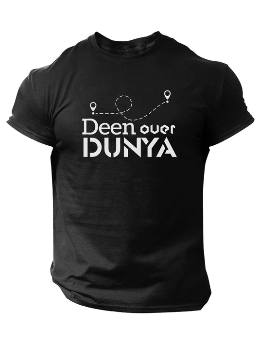 Men's "Deen Over Dunya" T-shirt