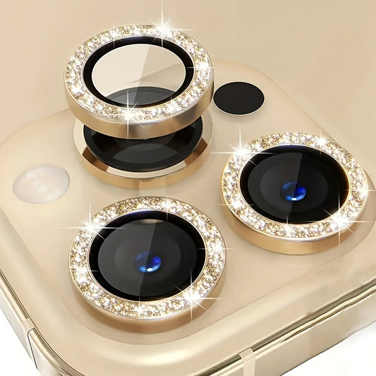 ✨ iPhone Glitter Lens Protector Kit – Sparkle & Shield for Your Camera! ✨